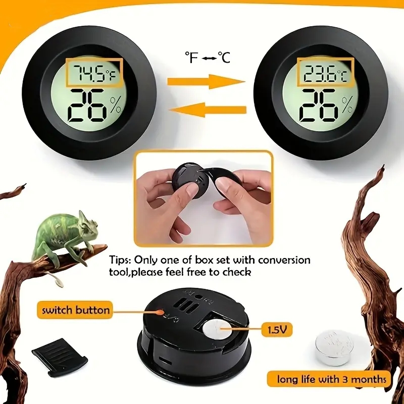 ℉/℃ Mini LCD Digital Thermomet – Temperature Humidity Sensor recenzja i cena