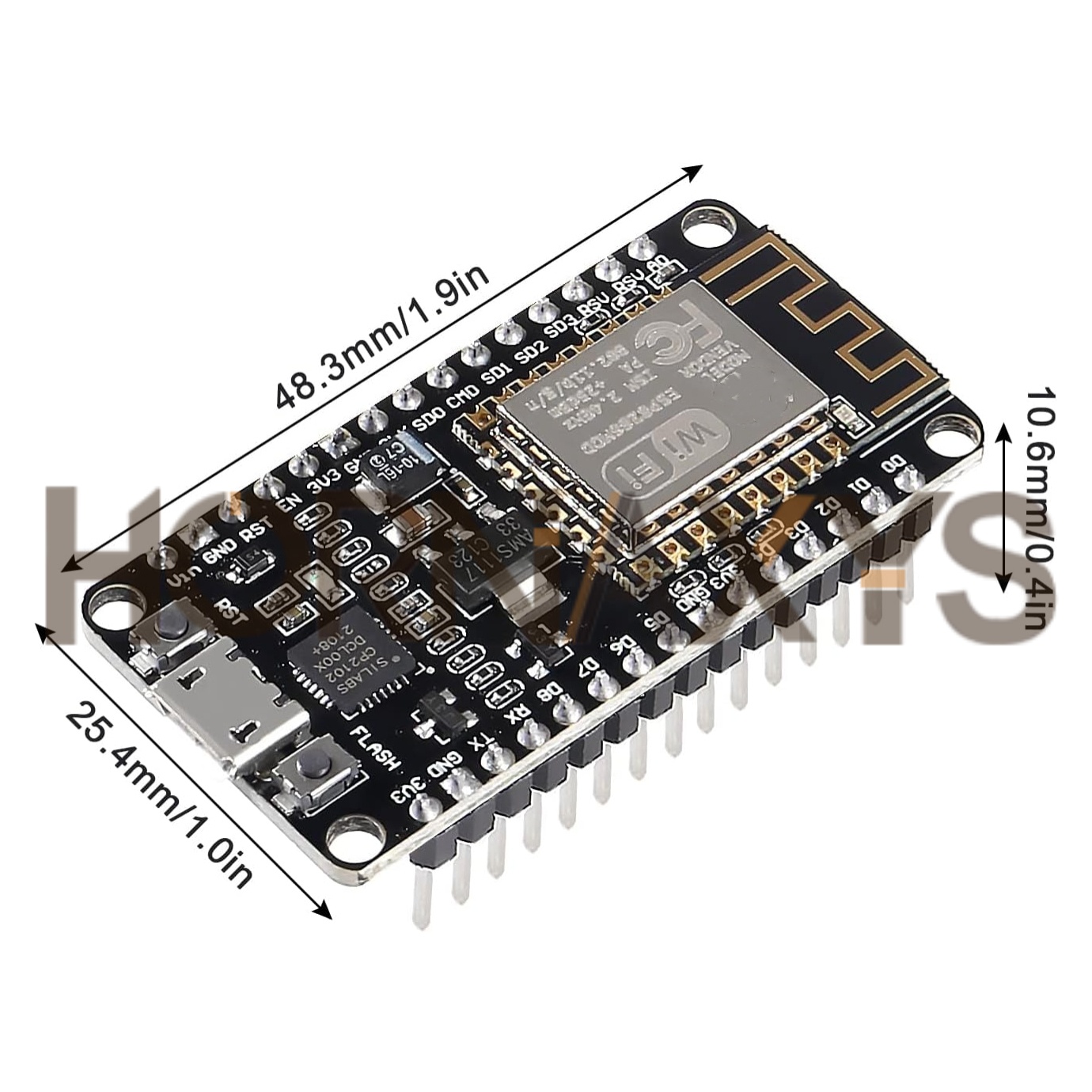 1-10PCS/Wireless Module CP2102 – Esp8266 Nodemcu Board recenzja i cena