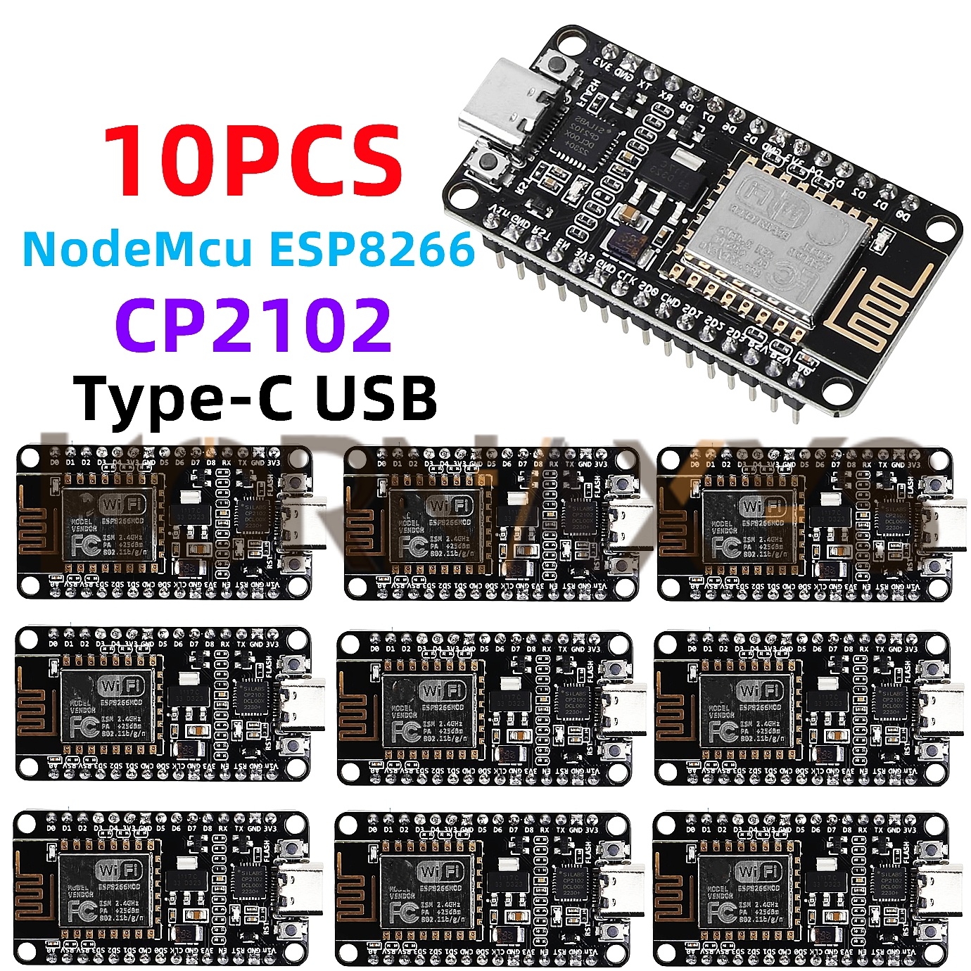 1-10PCS/Wireless Module CP2102 – Esp8266 Nodemcu Board recenzja i cena