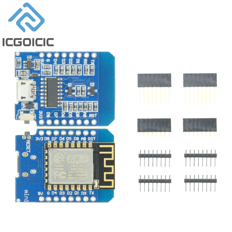 D1 Mini-Mini NodeMcu 4M Bytes  – Esp8266 Nodemcu Board recenzja i cena