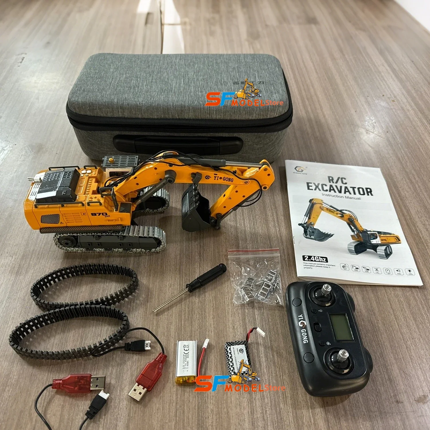 1/50 970 520 Mini RC Excavator – Home Automation Tutorial recenzja i cena