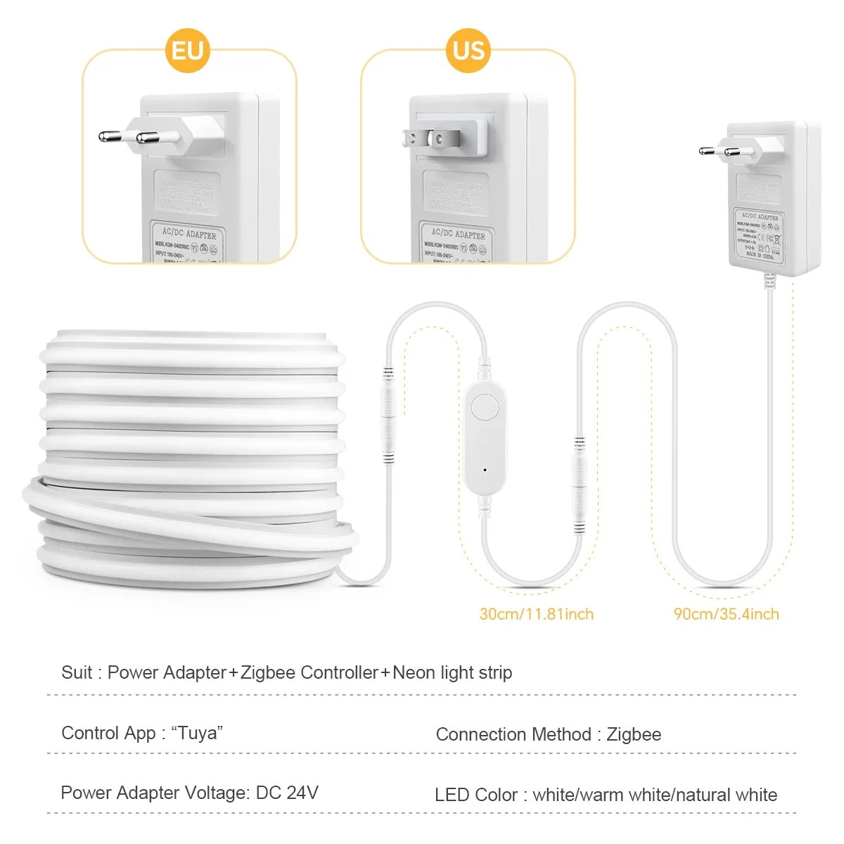 Zigbee 3.0 24V Neon LED Strip  – Zigbee Coordinator Stick recenzja i cena