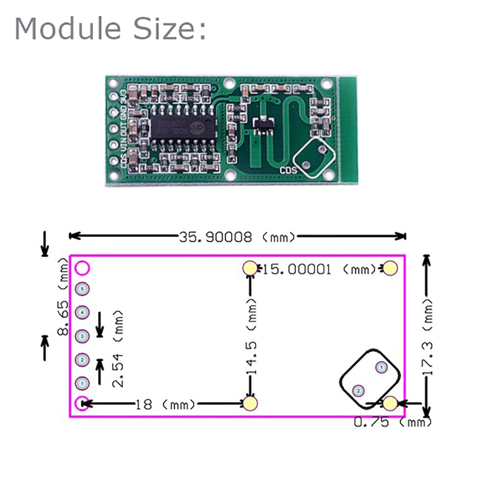 5PCS RCWL-0516 Motion Detectio – Esp8266 Nodemcu Board recenzja i cena