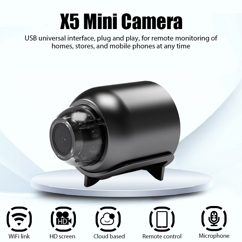 X5 Mini Camera WiFi Wireless S – Home Assistant Sd recenzja i cena