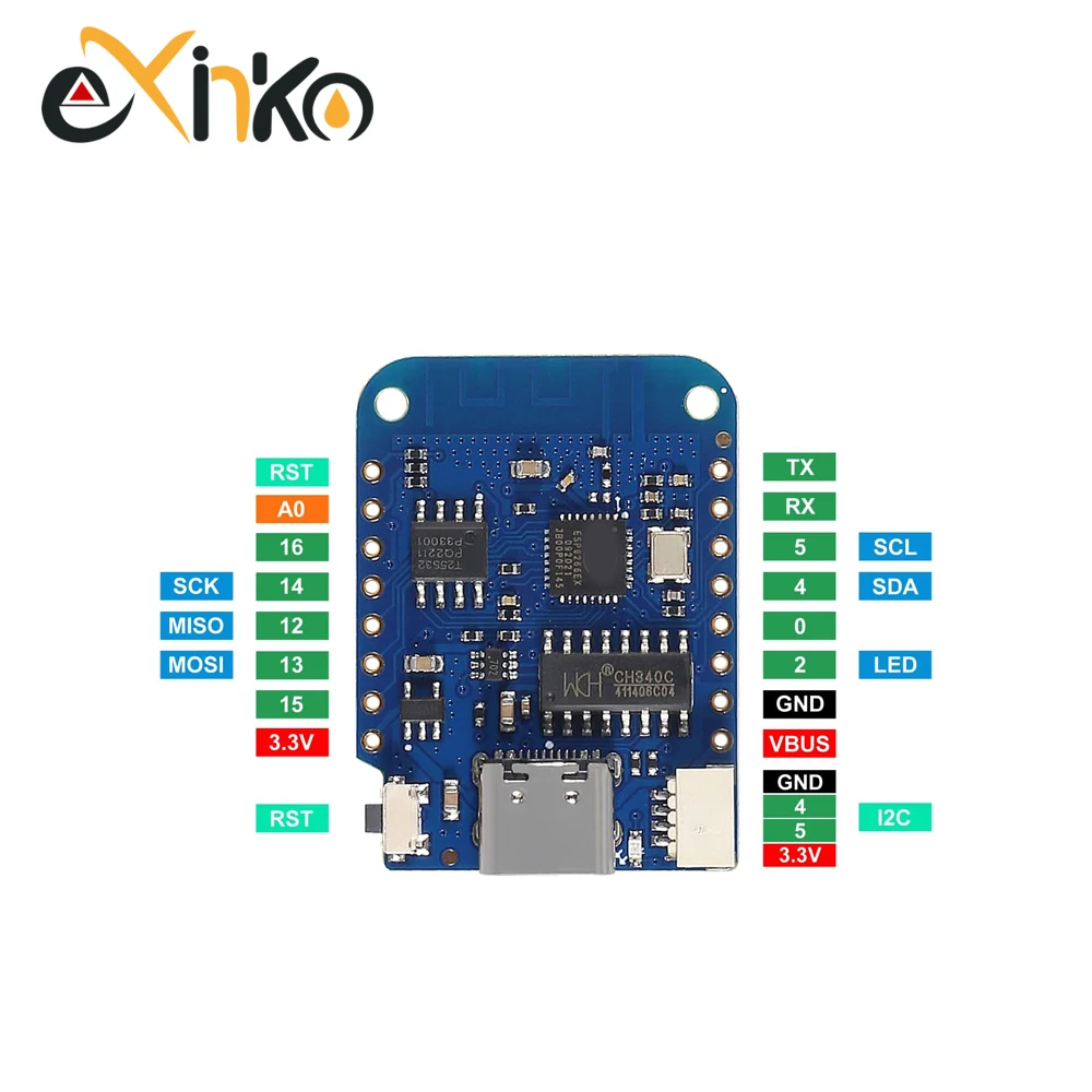 1/5/10PCS WeMos D1 Mini ESP826 – Esp8266 Nodemcu Board recenzja i cena